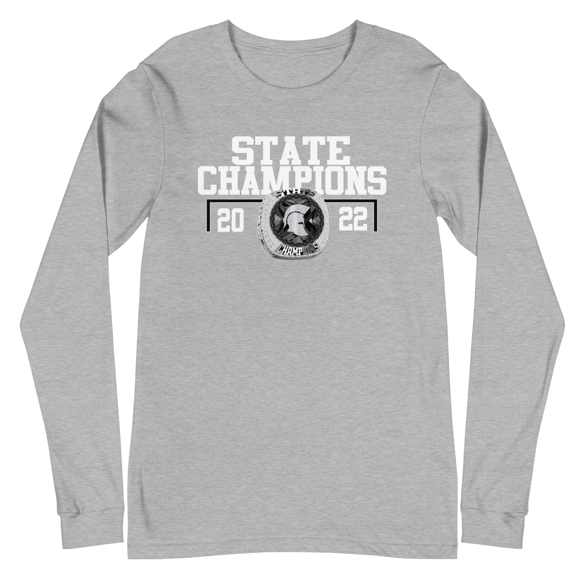 Gaston Day Track & Field 2022 State Championship Ring Unisex Long Sleeve Tee