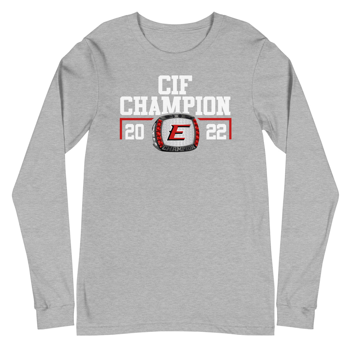 CIF Wrestling Champion Unisex Long Sleeve Tee