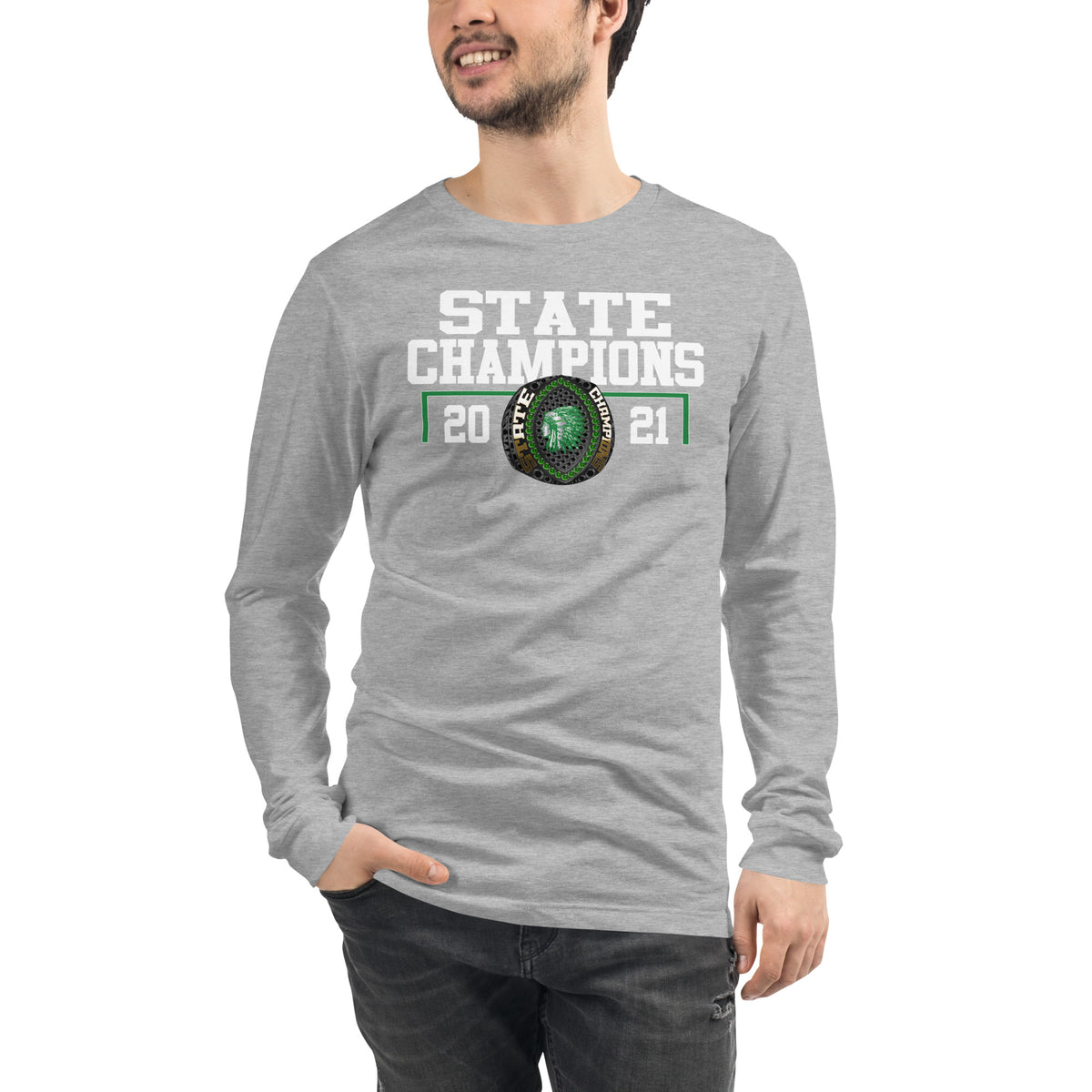 Ponaganset Football State Champions  Unisex Long Sleeve Tee
