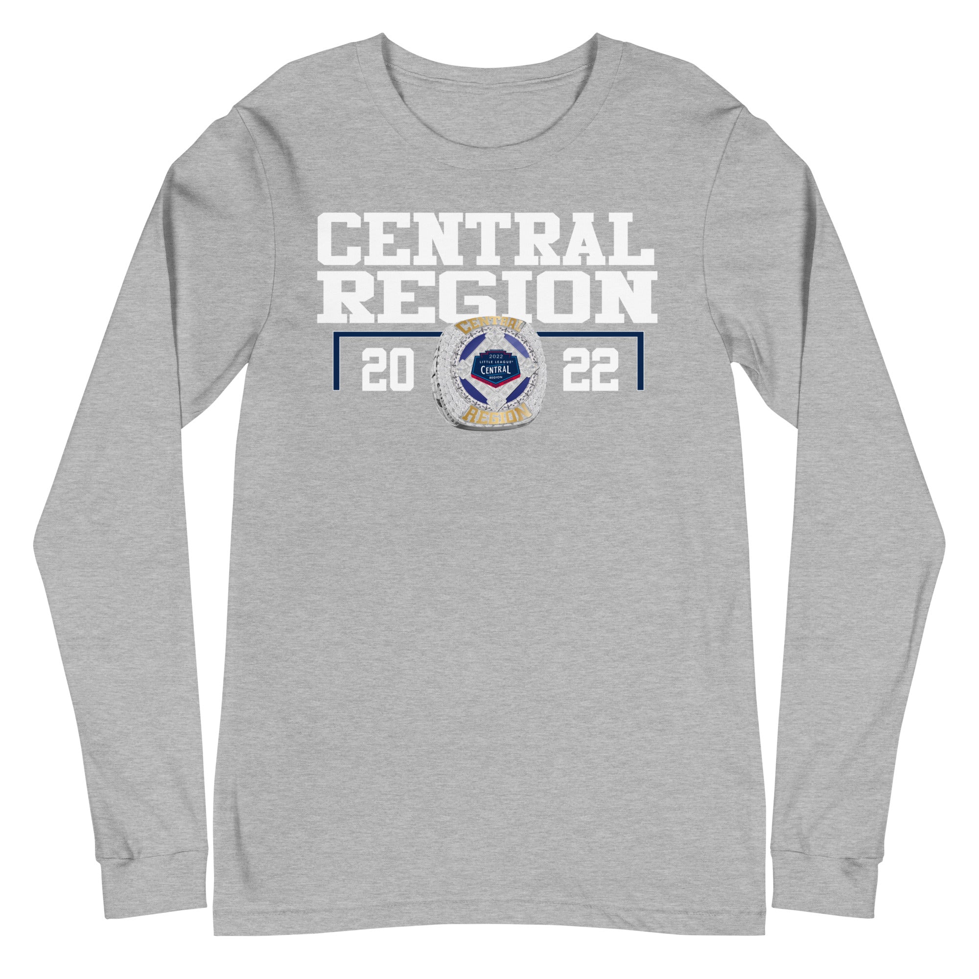 Little League Central Region 2022 Championship Style Ring Unisex Long Sleeve Tee
