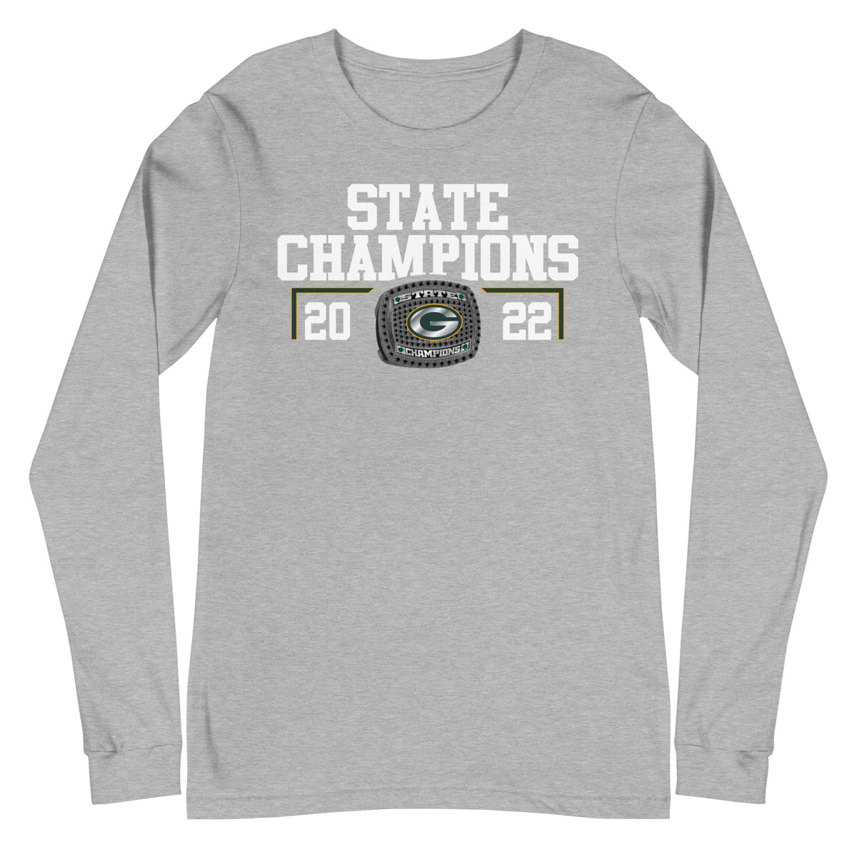 Gretna High School Women’s Soccer State Champions Unisex Long Sleeve Tee