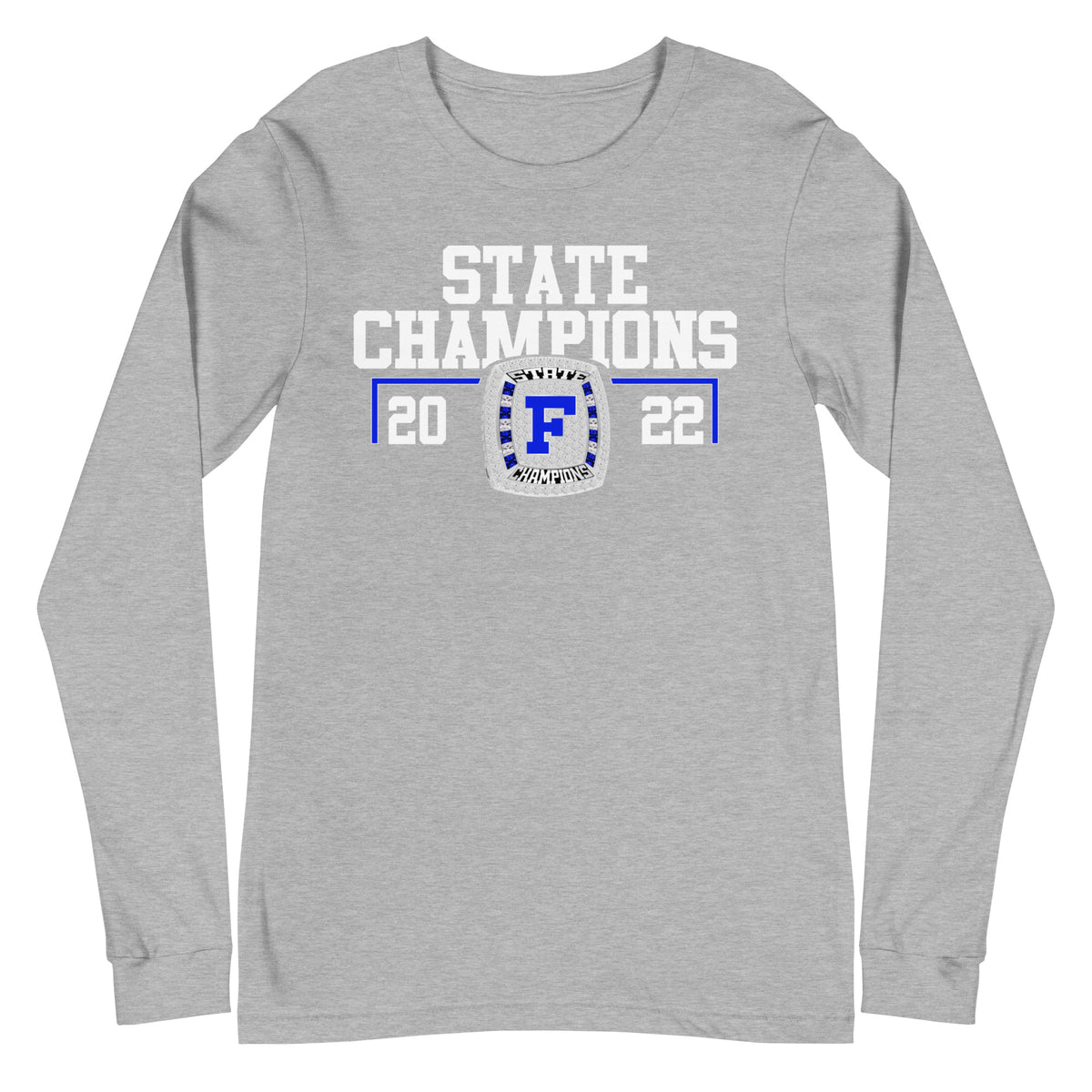 Fairmont Senior High School Track &amp; Field State Champions Unisex Long Sleeve Tee