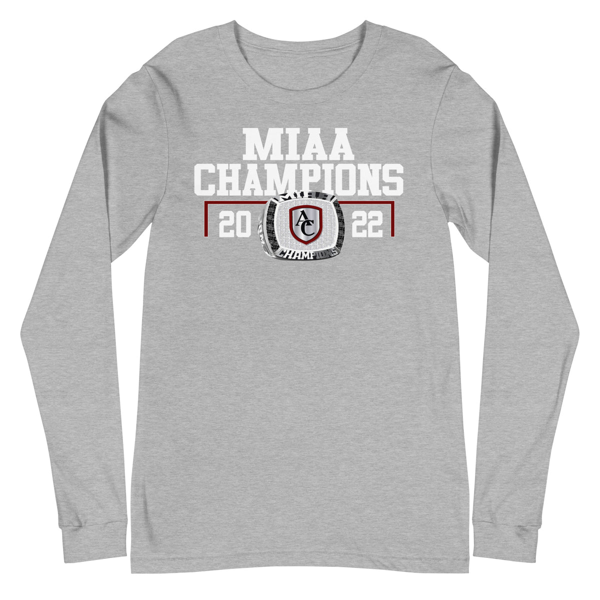 Archbishop Curley High School MIAA Champions Unisex Long Sleeve Tee