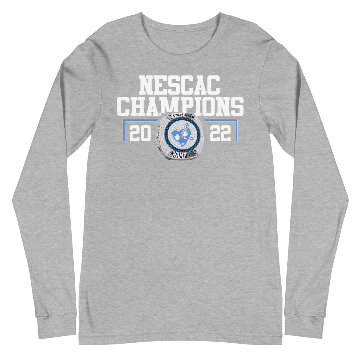 TUFTS University NESCAC Champions Unisex Long Sleeve Tee