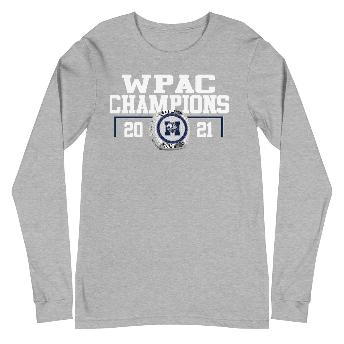 The Master’s Academy 2021 WPAC Champions Unisex Long Sleeve Tee