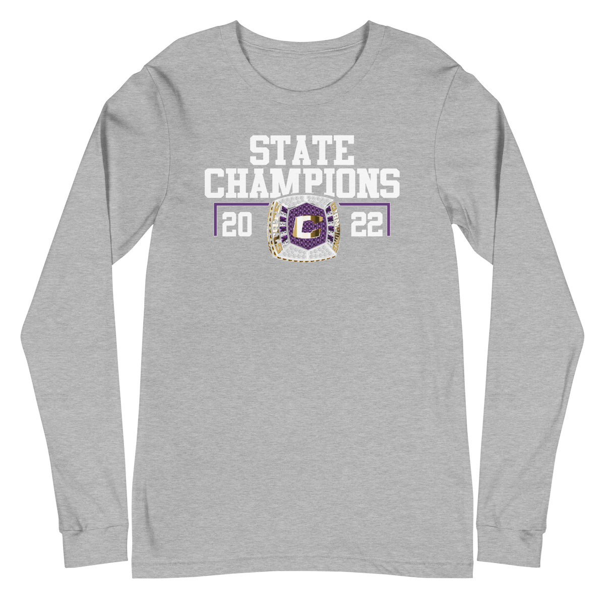 Cascade Christian State Champions Unisex Long Sleeve Tee