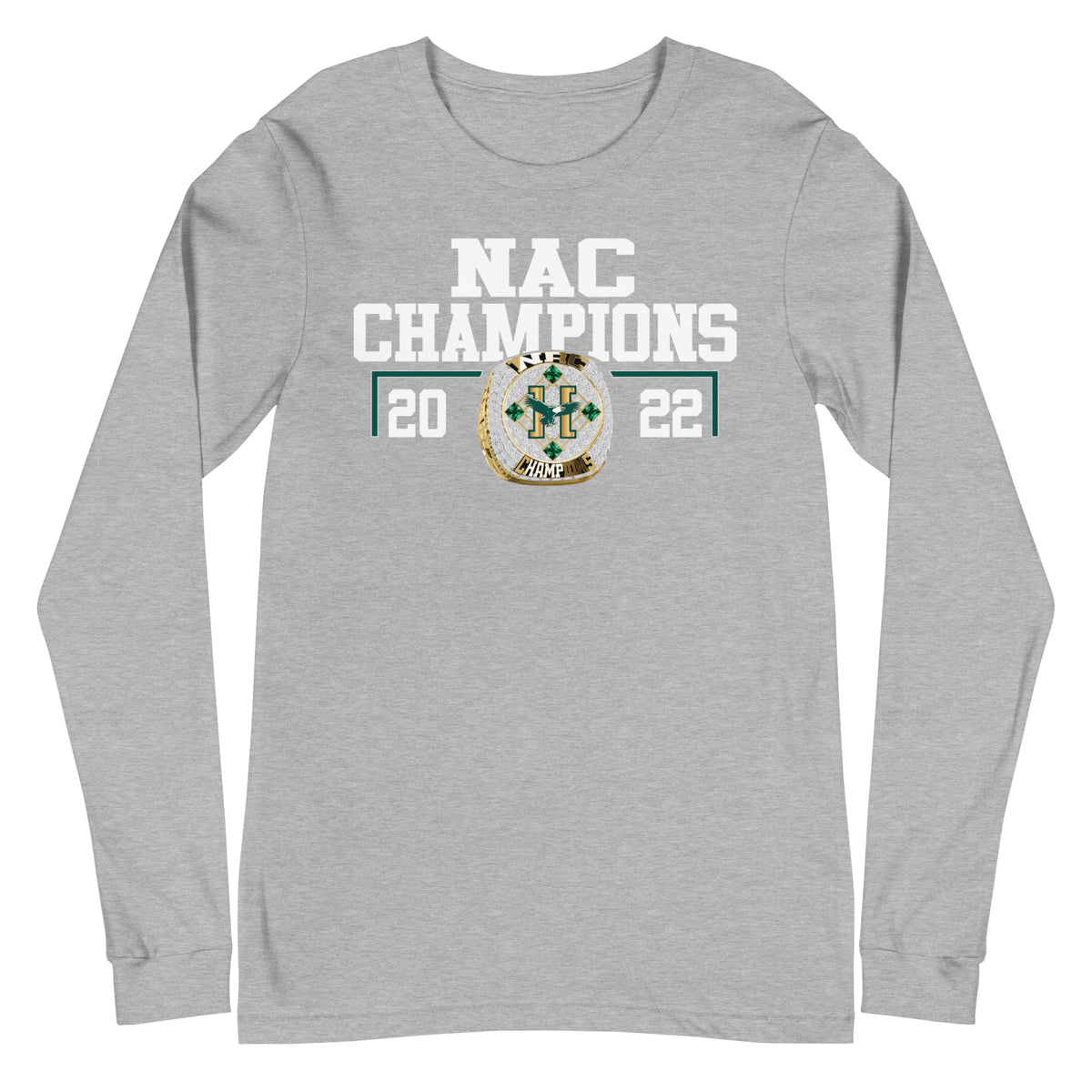 Husson University NAC Champions Unisex Long Sleeve Tee