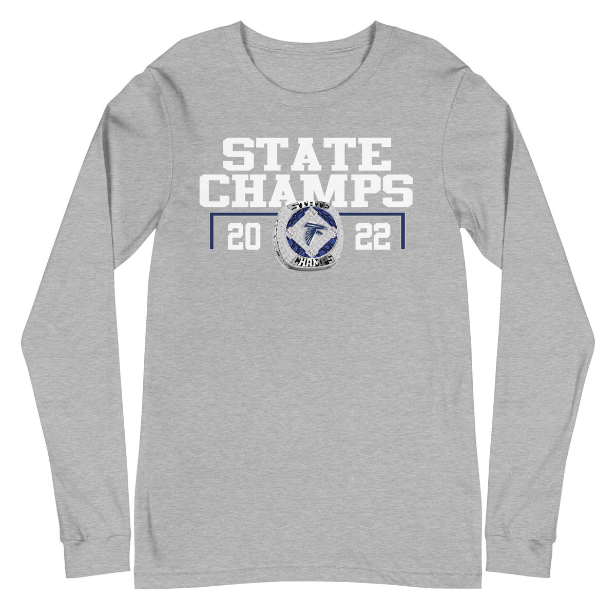Turner High School Softball 2022 State Championship Ring Unisex Long Sleeve Tee