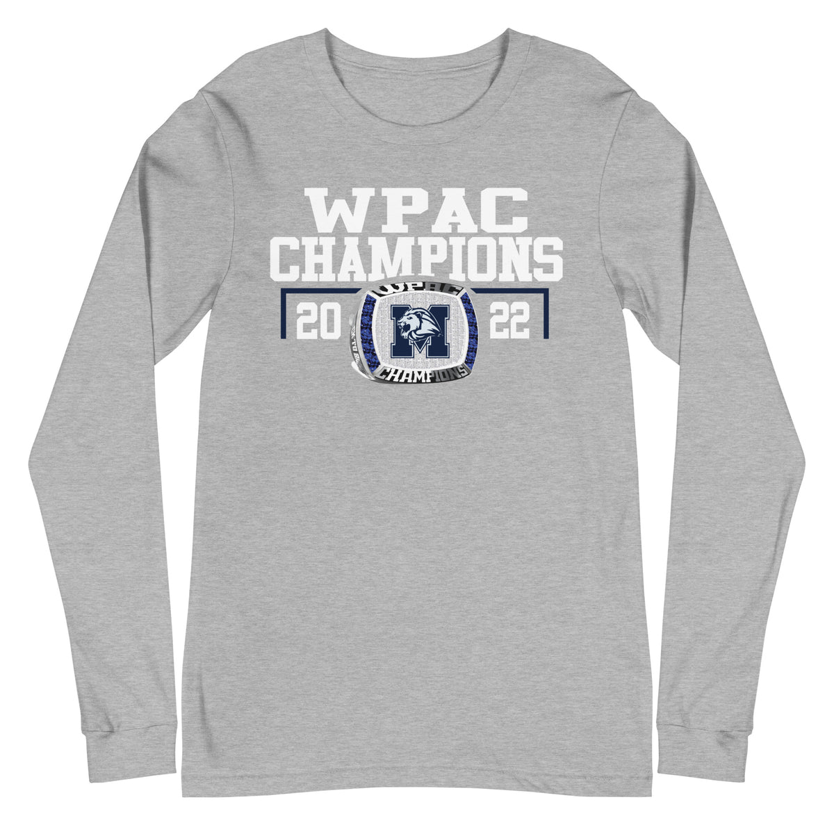 The Master’s Academy 2022 WPAC Champions  Unisex Long Sleeve Tee