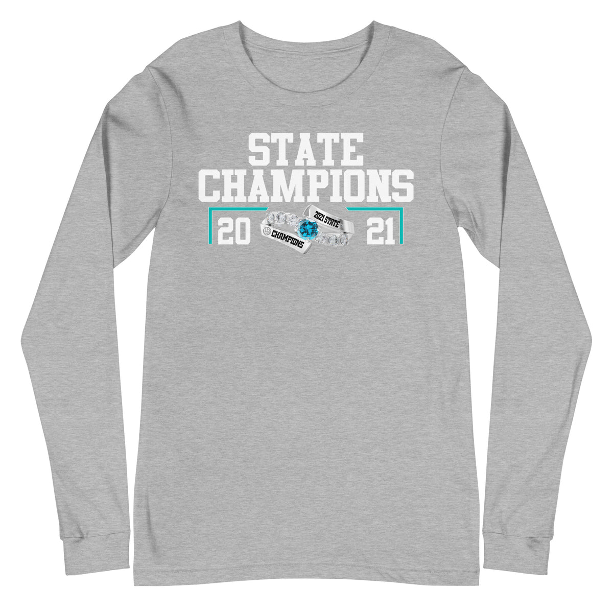 Bell Creek Academy High School State Champions (Fashion Ring) Unisex Long Sleeve Tee