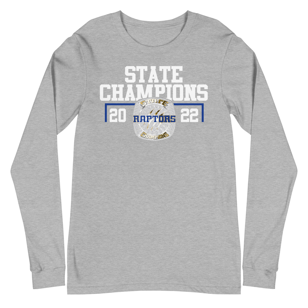 Mountain Island Charter High School State Champions (Boys Ring) Unisex Long Sleeve Tee