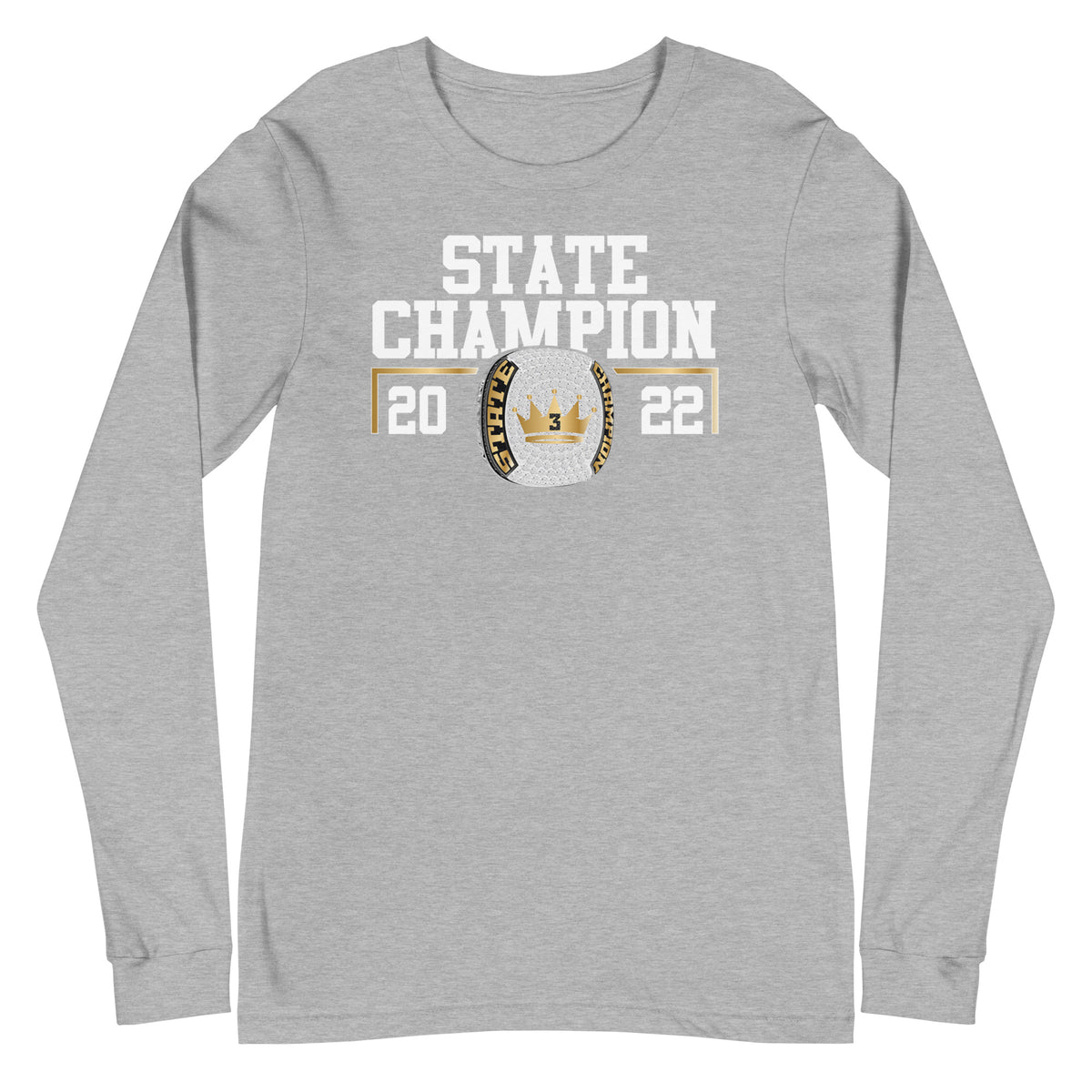 Mountain Island Charter High School State Champions (Indy Ring) Unisex Long Sleeve Tee