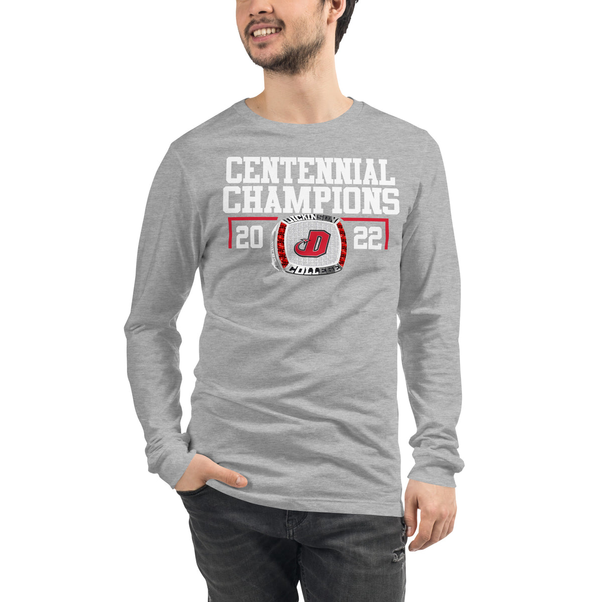 Dickinson College Centennial Champions Unisex Long Sleeve Tee