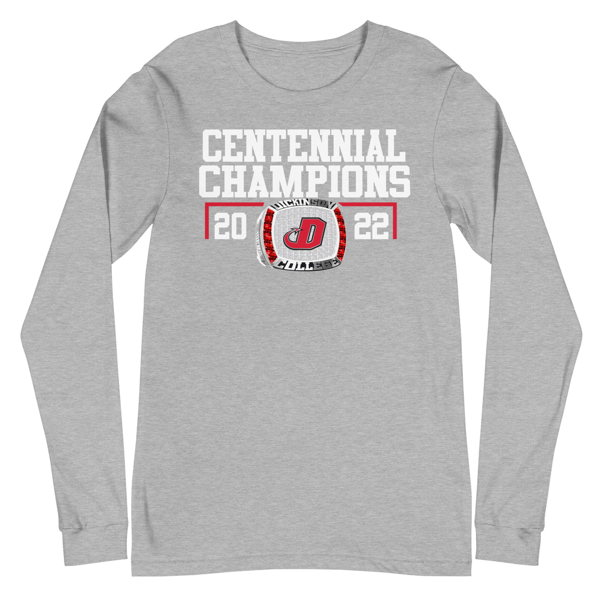 Dickinson College Centennial Champions Unisex Long Sleeve Tee