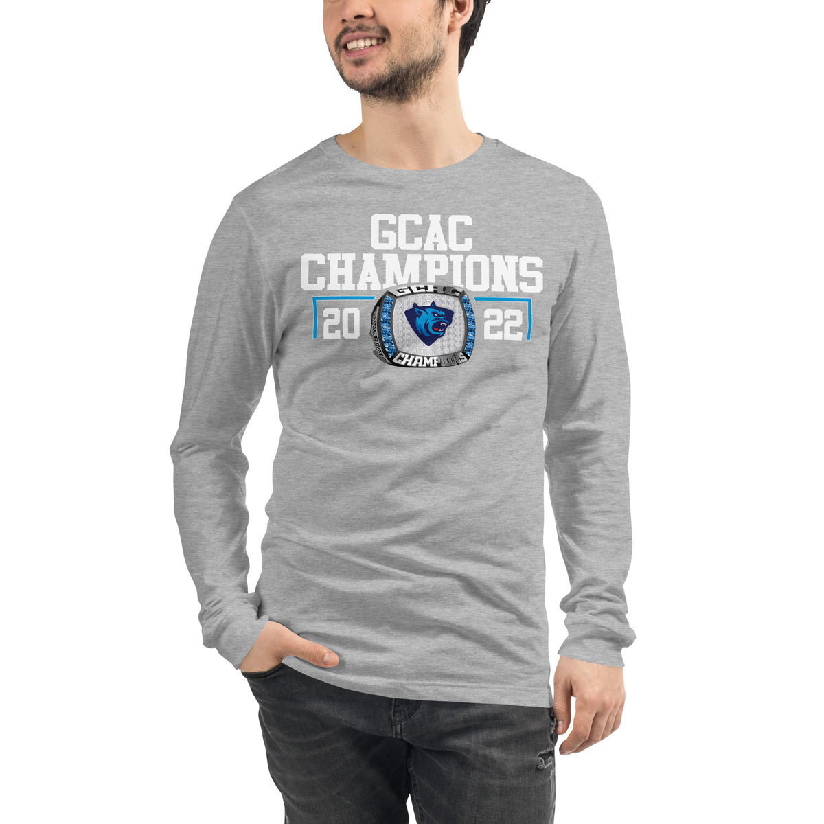 Rust College GCAC Champions Unisex Long Sleeve Tee