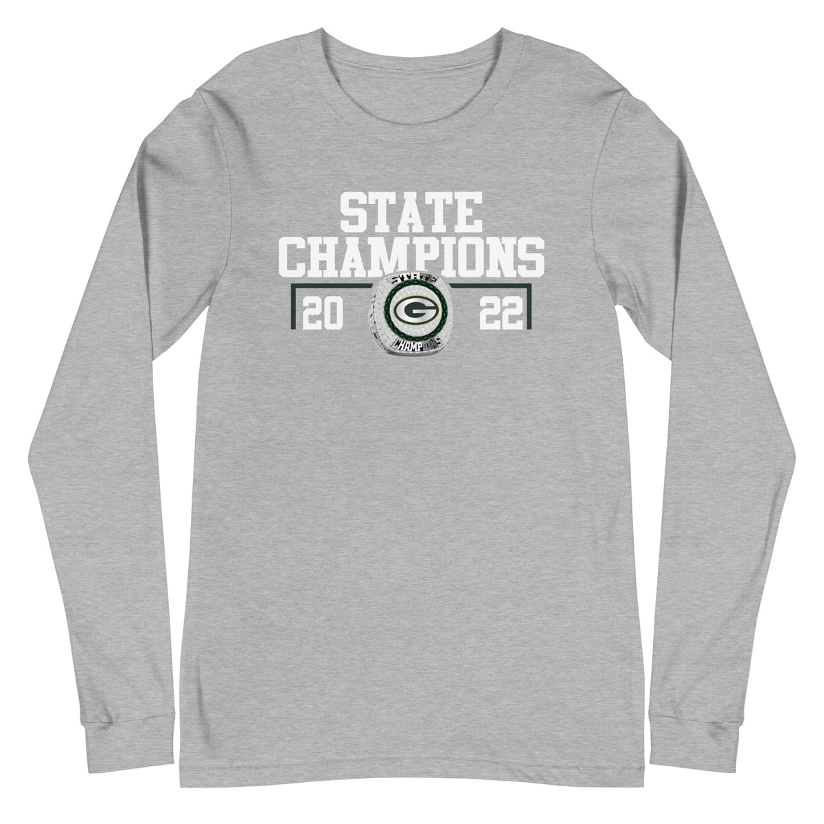 Gretna High School State Champions Unisex Long Sleeve Tee