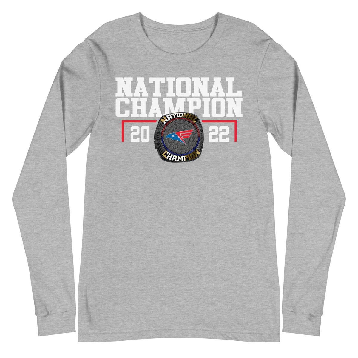 AGT National Champions Unisex Long Sleeve Tee