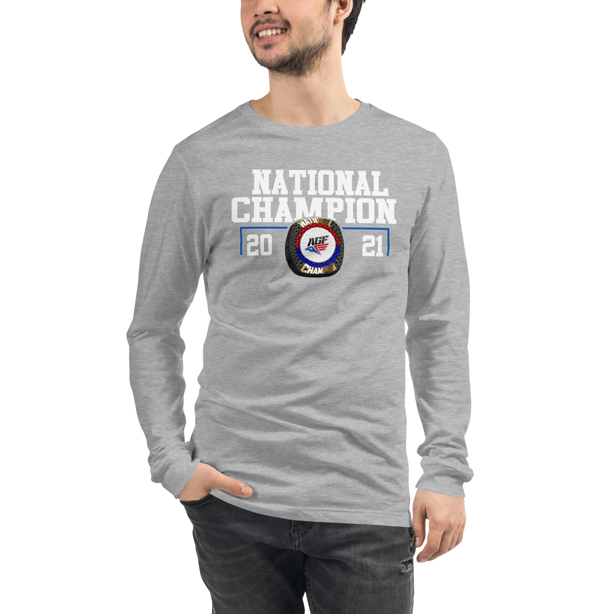 AGT National Champions Unisex Long Sleeve Tee