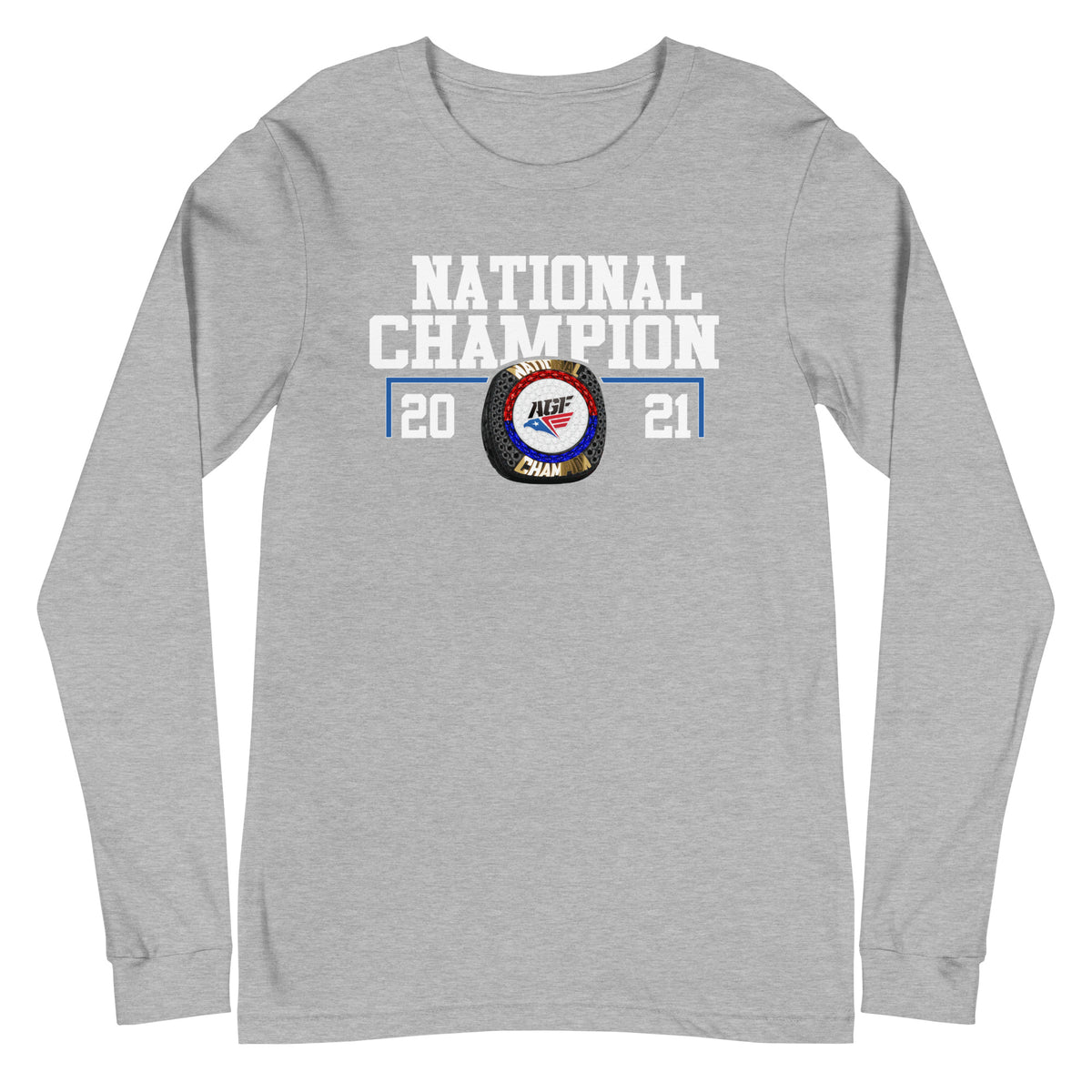 AGT National Champions Unisex Long Sleeve Tee