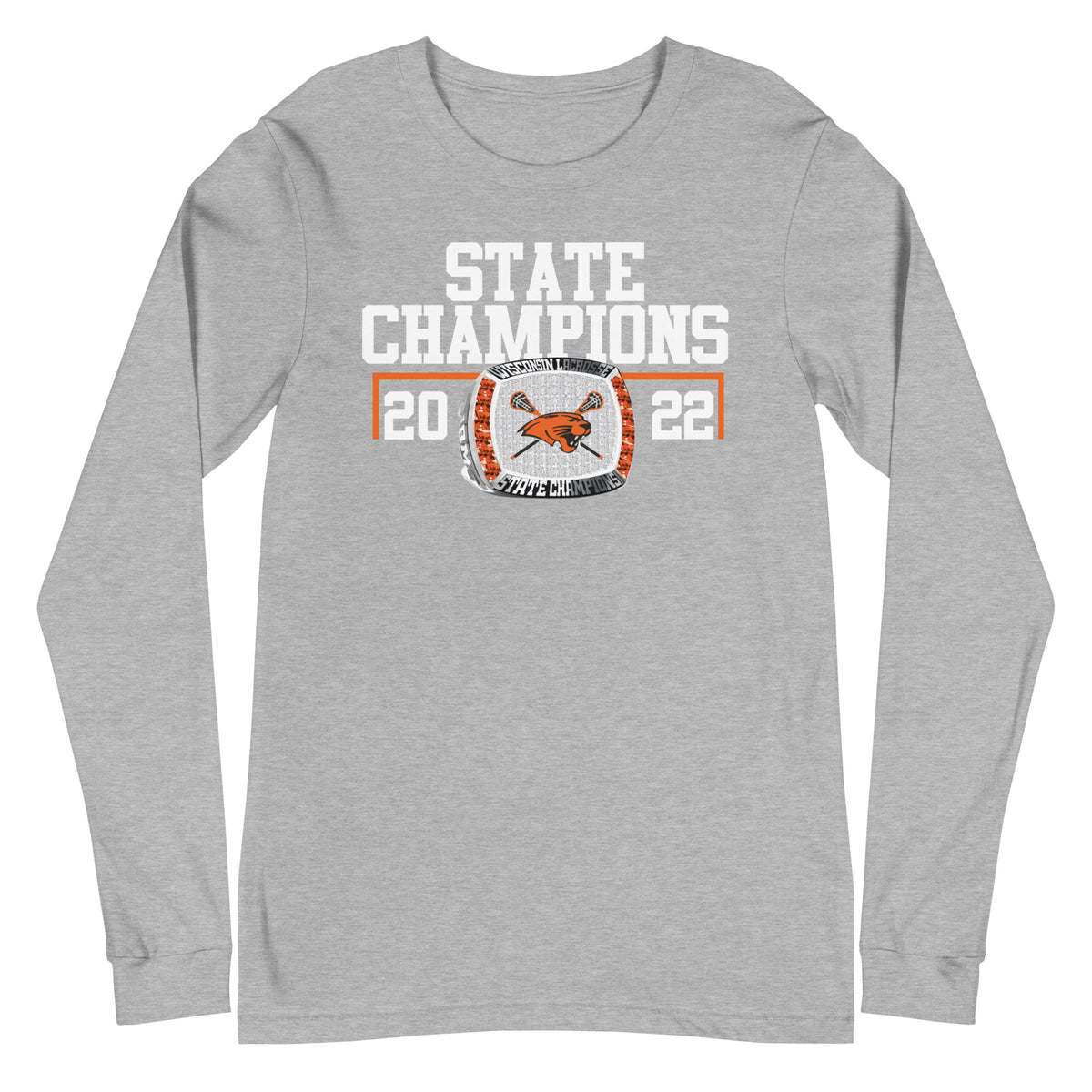 Wisconsin Oregon Panthers State Champions Unisex Long Sleeve Tee