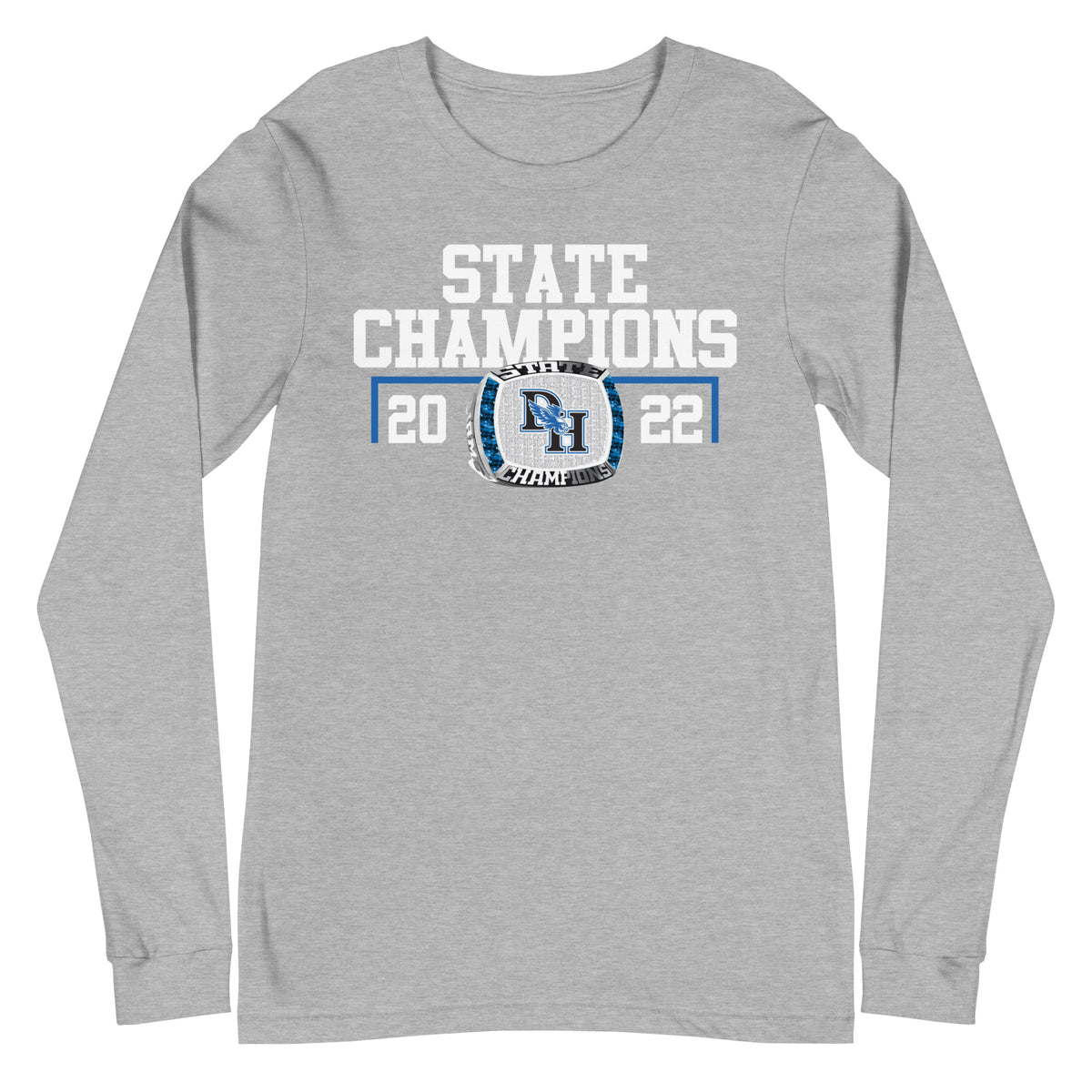 Deposit/Hancock High School State Champions Unisex Long Sleeve Tee