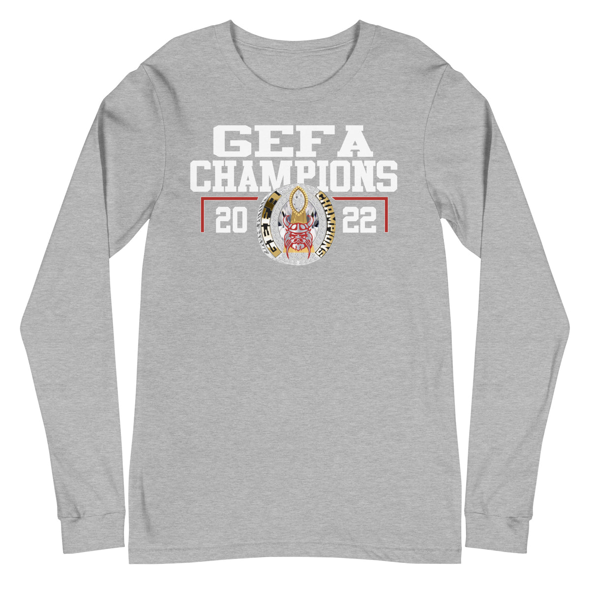 Moshannon Valley Vikings GEFA Champions Unisex Long Sleeve Tee