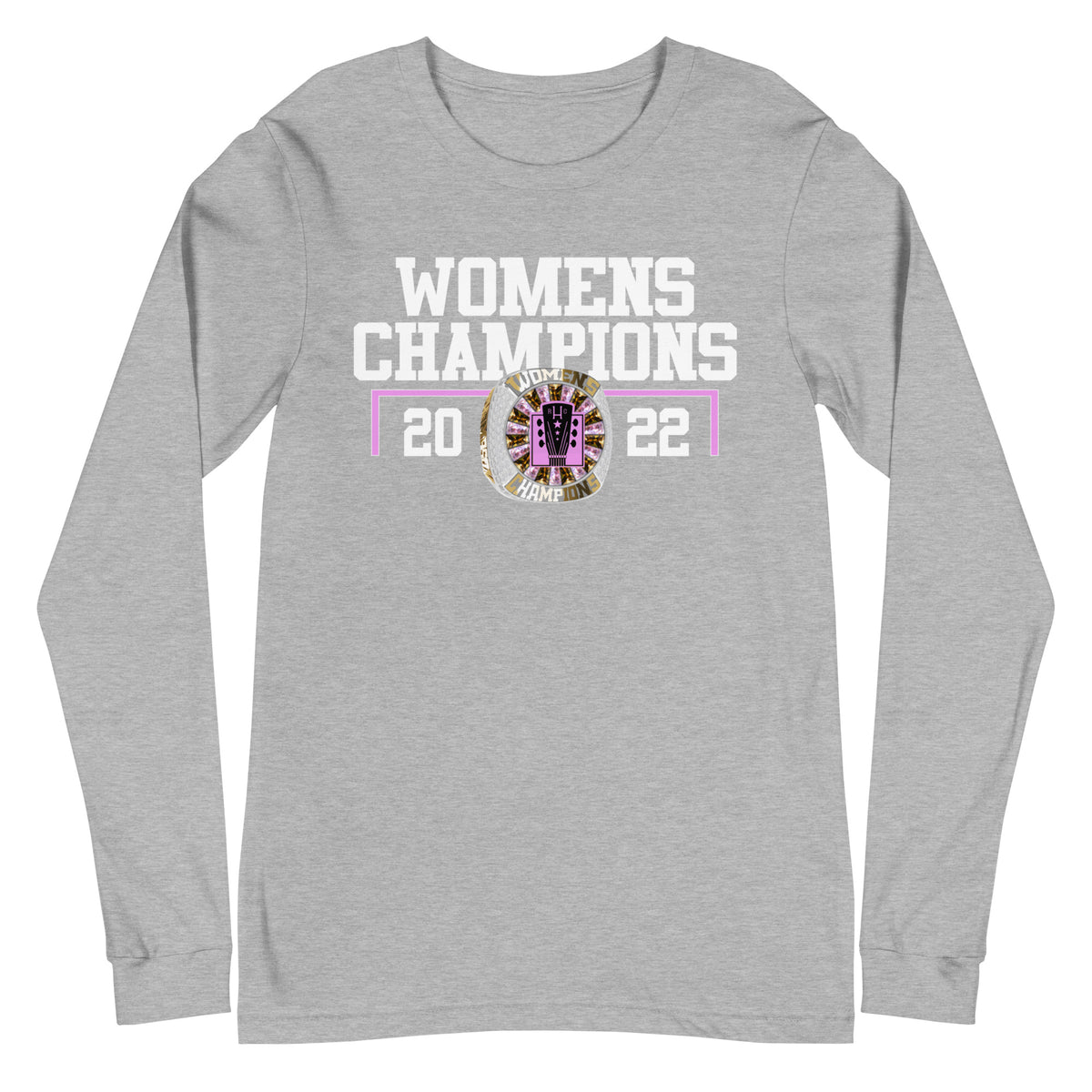 Headliners 2022 Womens Championship Ring Unisex Long Sleeve Tee