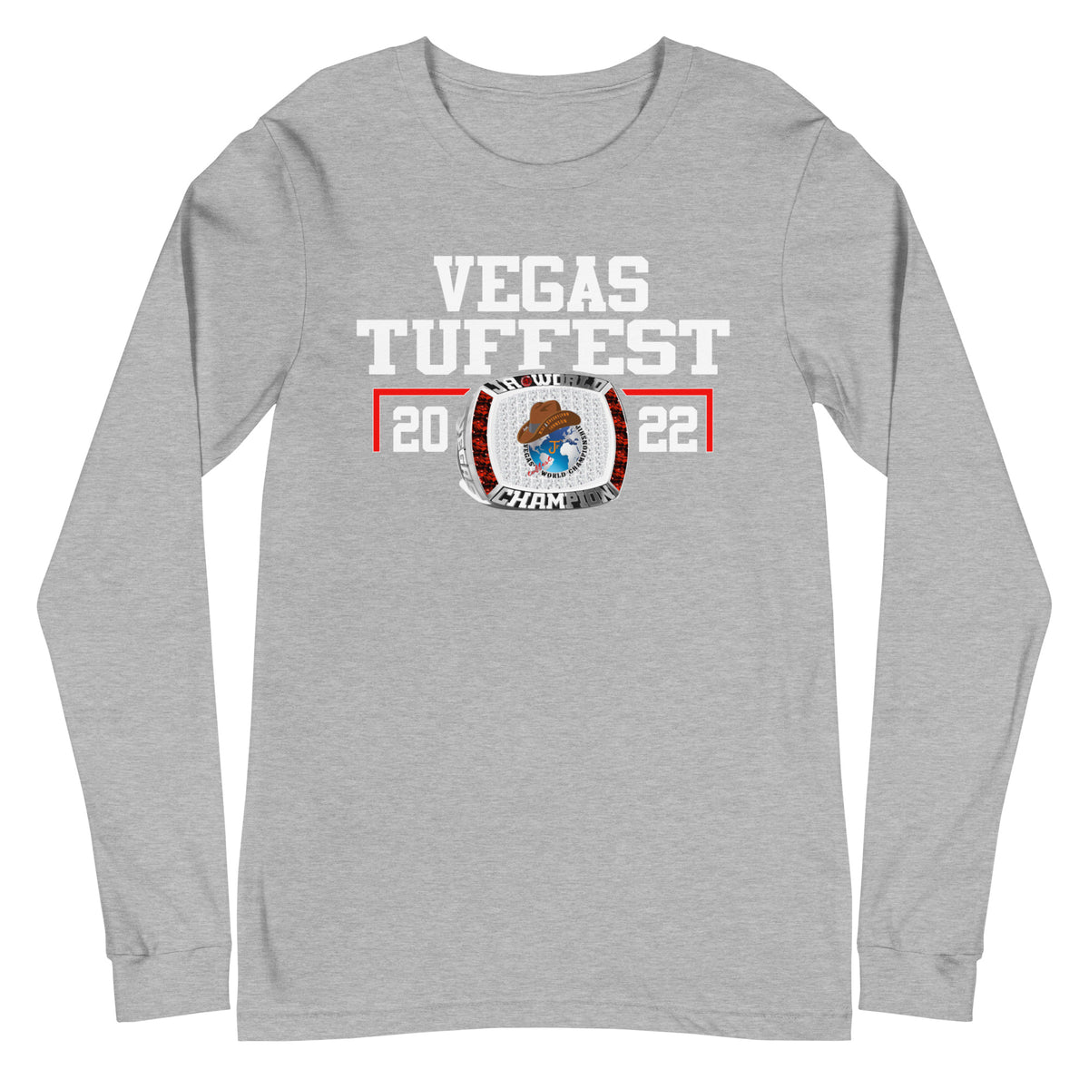Vegas Tuffest 2022 Jr. World Championship Ring Unisex Long Sleeve Tee