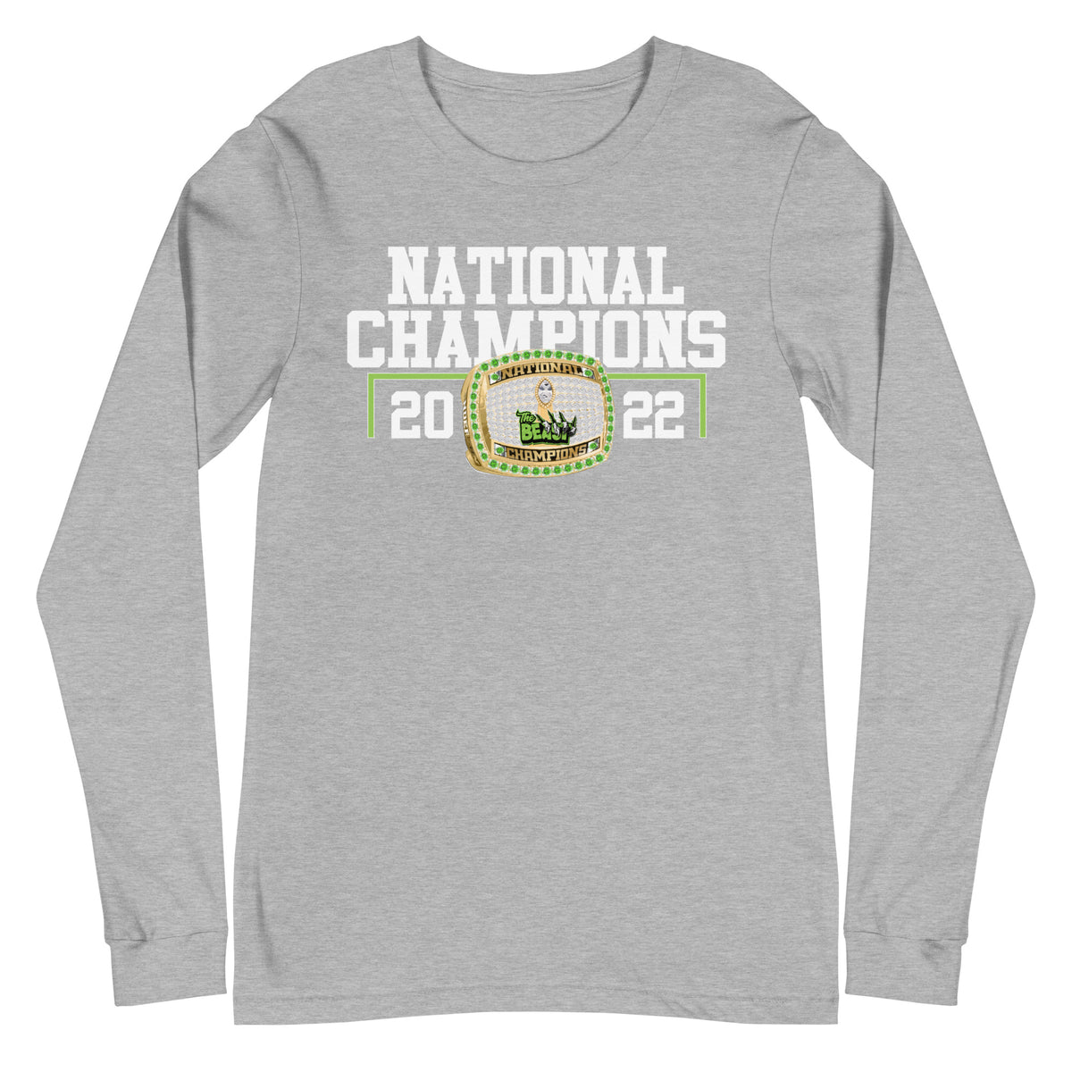 Virginia Beast 2022 National Championship Ring Unisex Long Sleeve Tee
