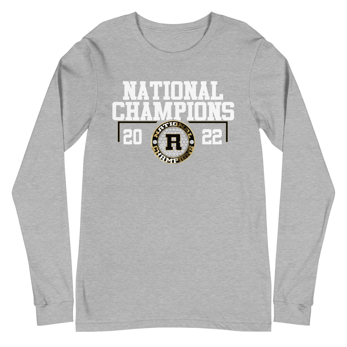 Ruckel Middle School 2022 State Championship Ring Unisex Long Sleeve Tee