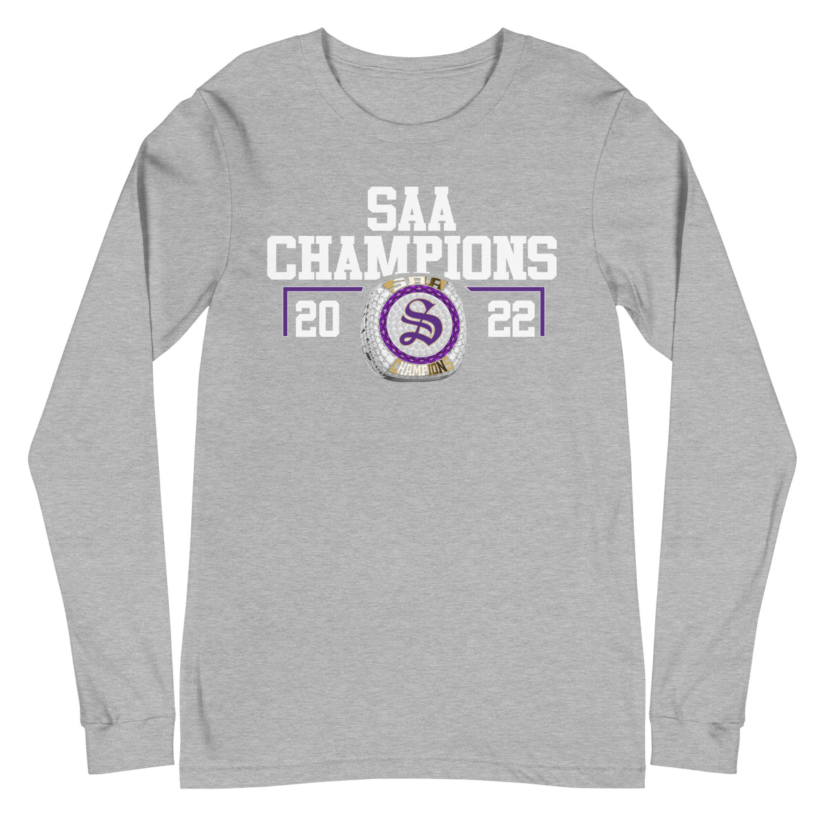 Sewanee - The University of the South SAA Champions Unisex Long Sleeve Tee