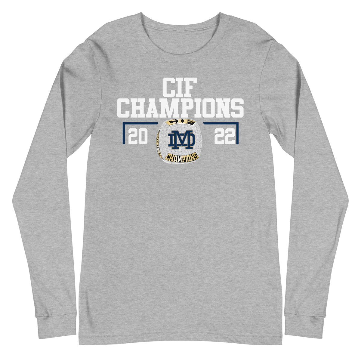 Mater Dei Catholic High School CIF Champions Unisex Long Sleeve Tee
