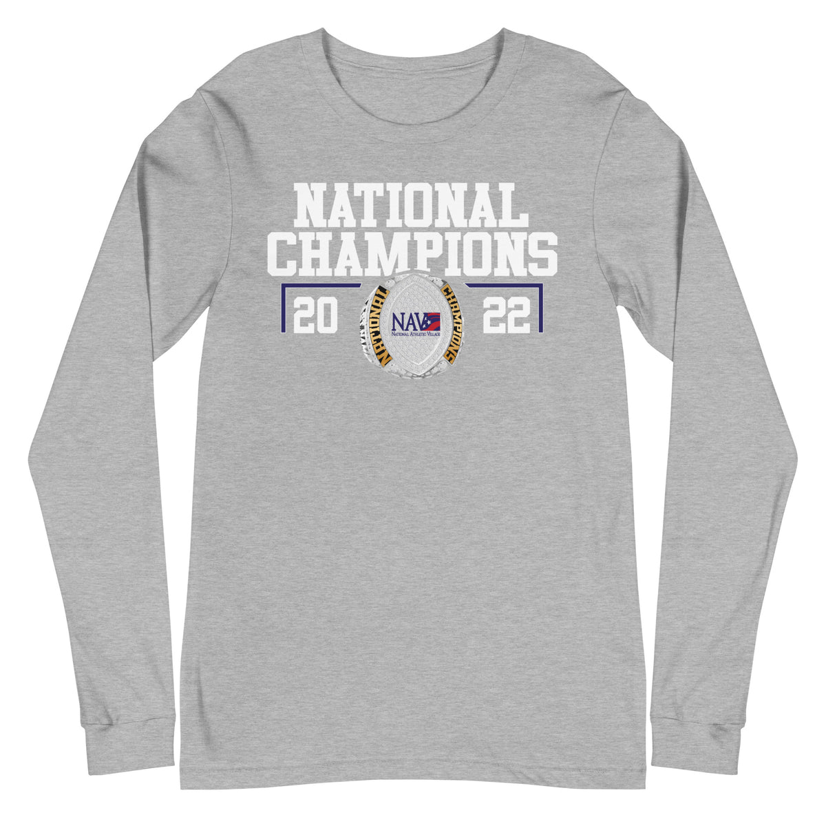 Nav 7’s Rugby National Champions Unisex Long Sleeve Tee