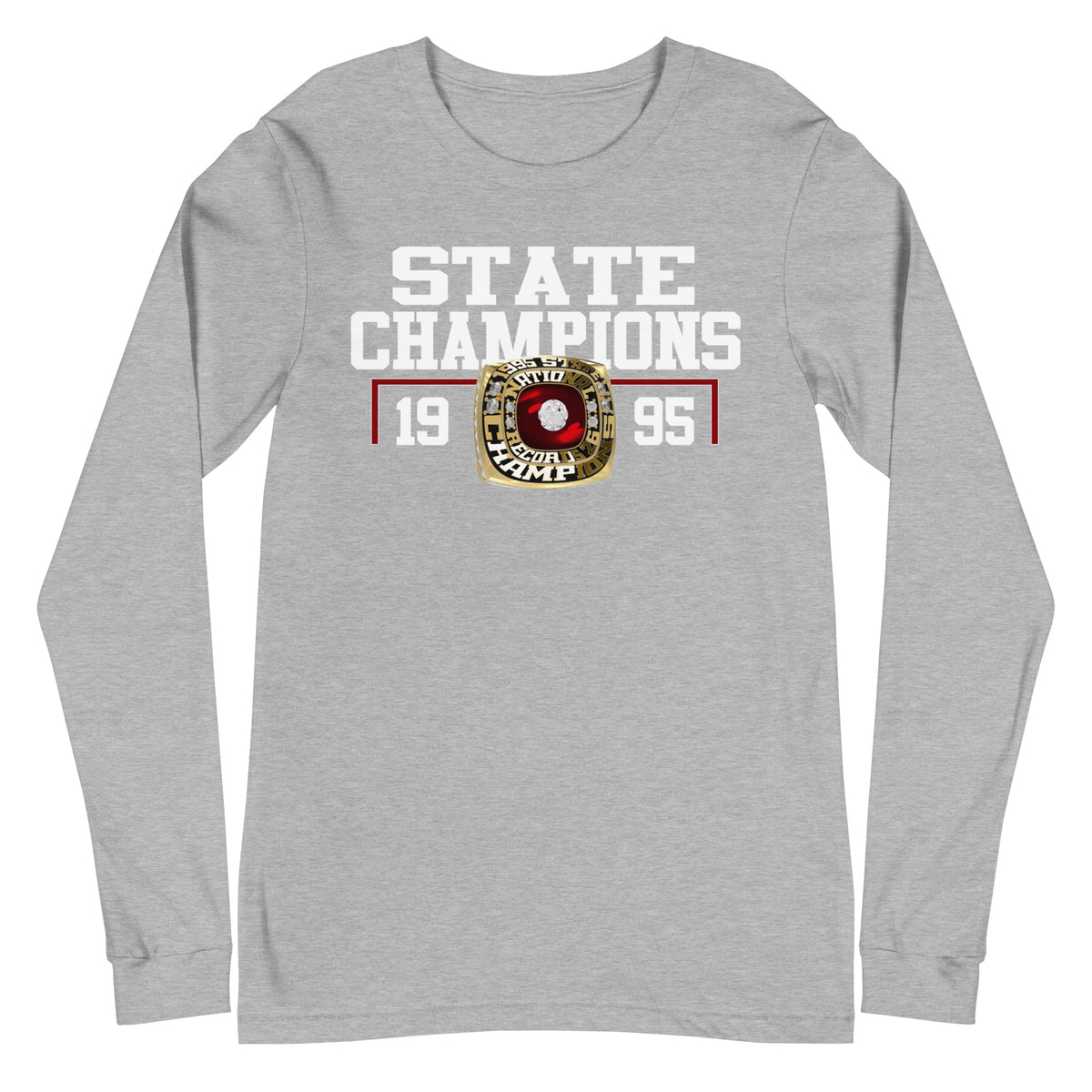 Perry High Schoo 1995 State Championship Ring Unisex Long Sleeve Tee