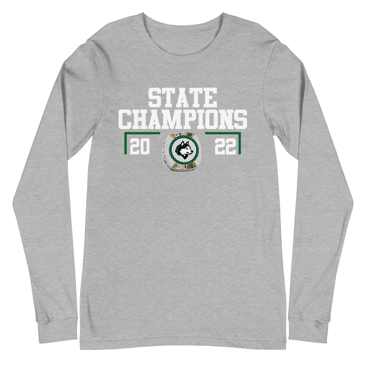 New Hampton School 2022 State Championship Ring Unisex Long Sleeve Tee