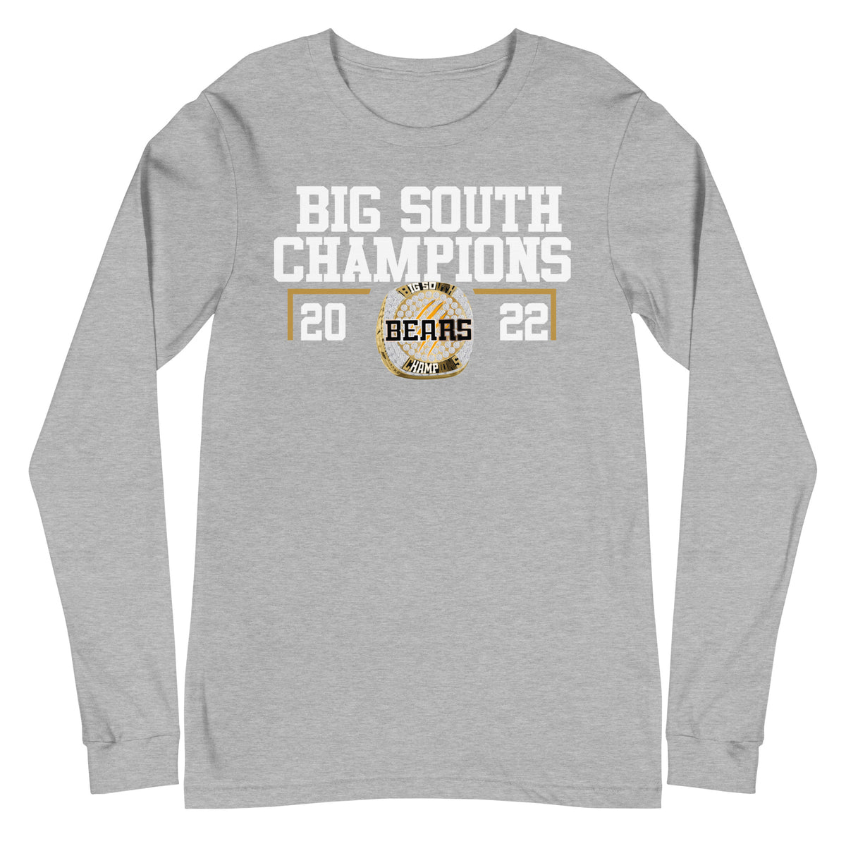 Mercer University Big South Champions Unisex Long Sleeve Tee