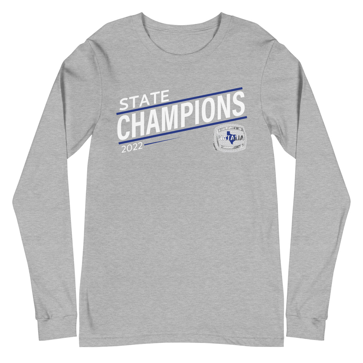 Natalia High School State Champions Unisex Long Sleeve Tee