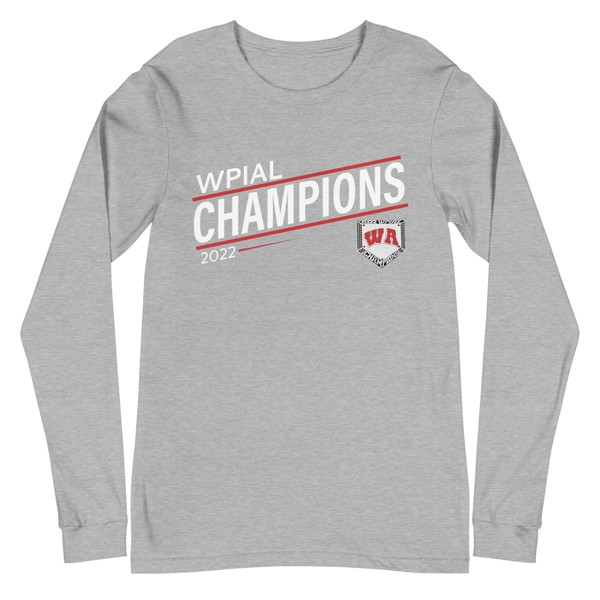West Allegheny High School 2022 WPIAL Championship Ring Unisex Long Sleeve Tee
