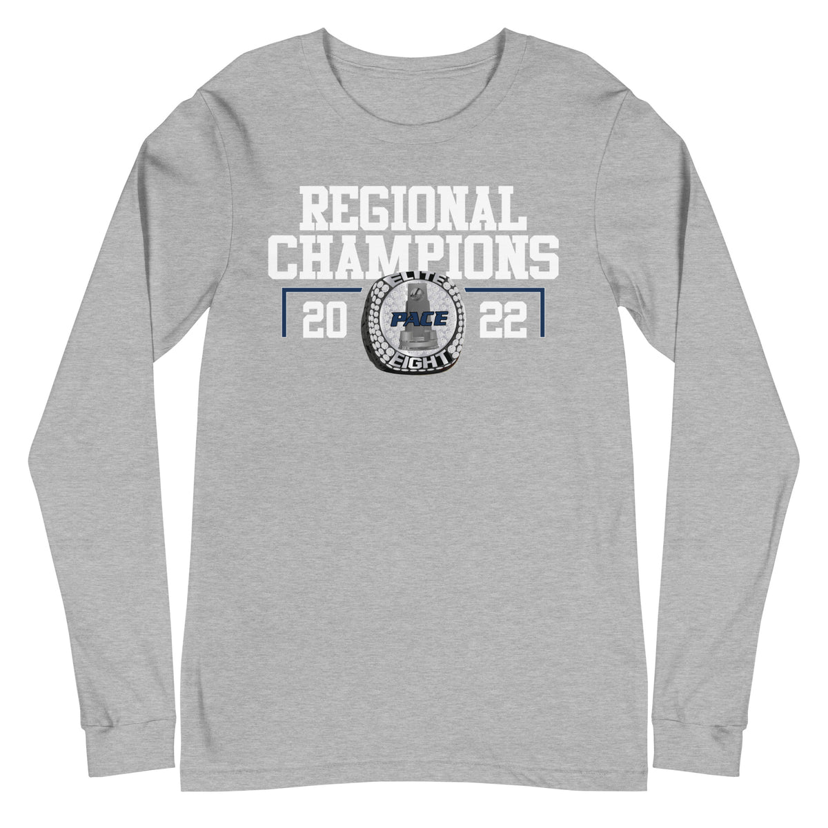 Pace University Division Champions Unisex Long Sleeve Tee