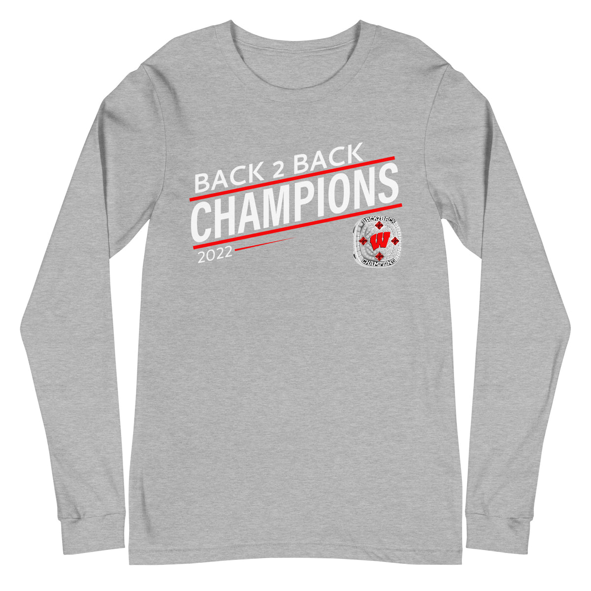 Wahama High School 2022 B2B Championship Ring Unisex Long Sleeve Tee