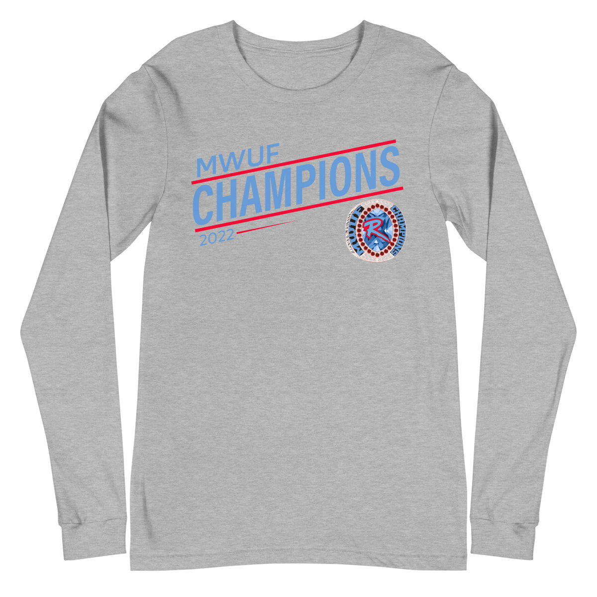 Renegades Football MWUF Champions Unisex Long Sleeve Tee