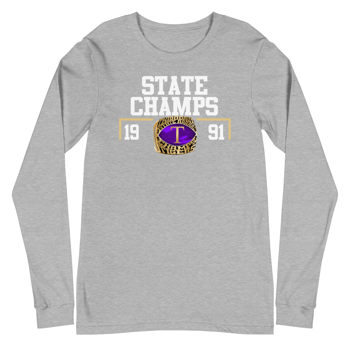 Thibodaux Tigers State Champions Unisex Long Sleeve Tee