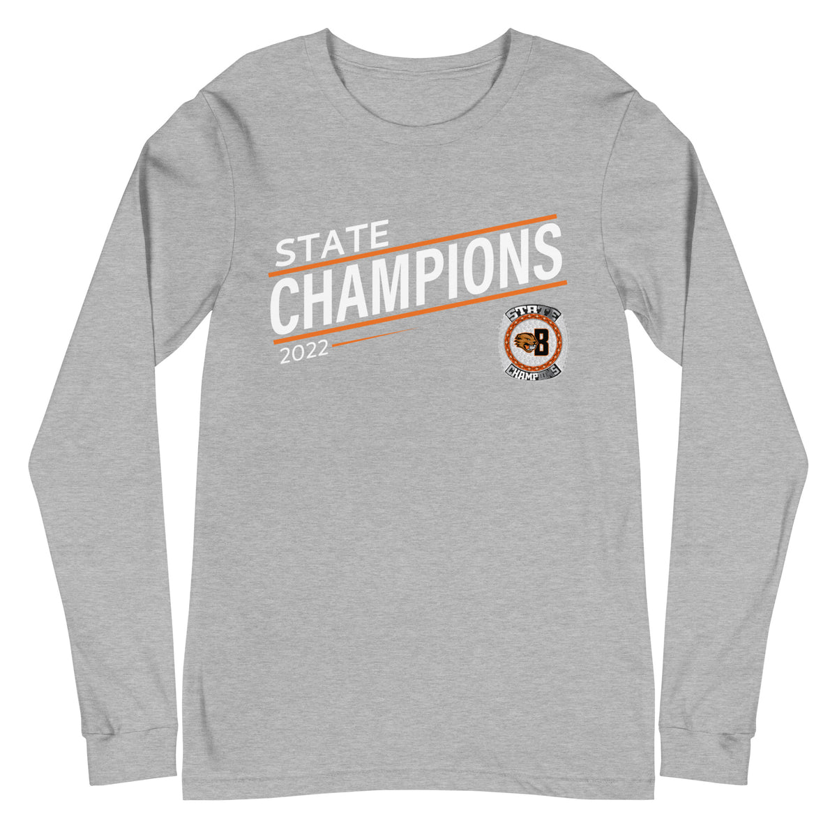 Beaverton High School 2022 State Championship Ring Unisex Long Sleeve Tee