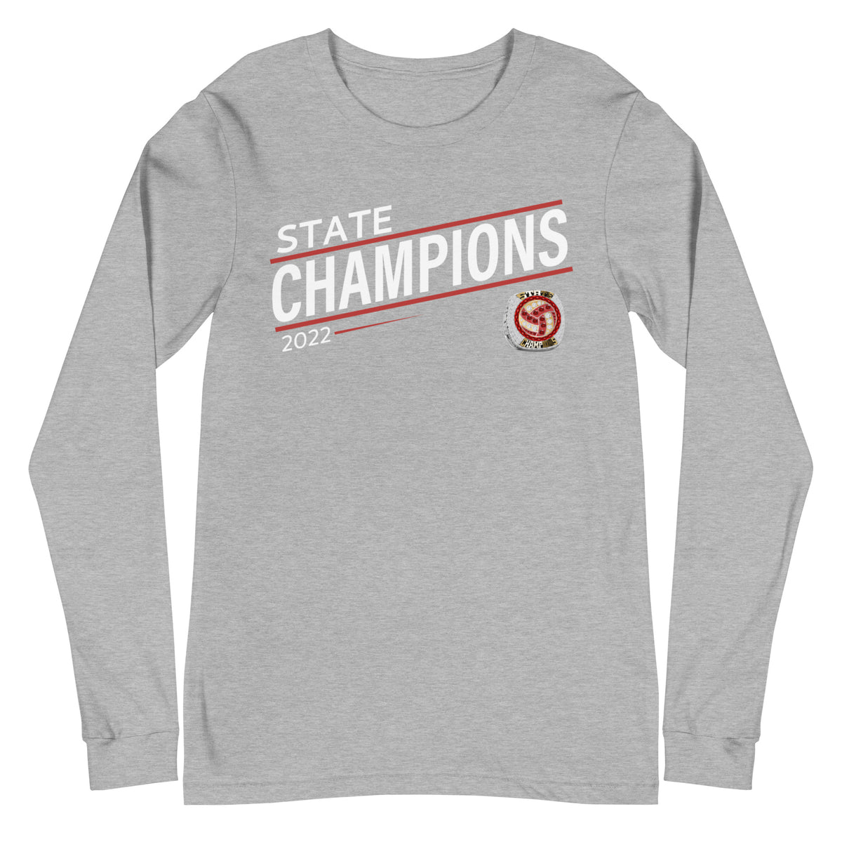 KONOS Academy Volleyball State Champions Unisex Long Sleeve Tee