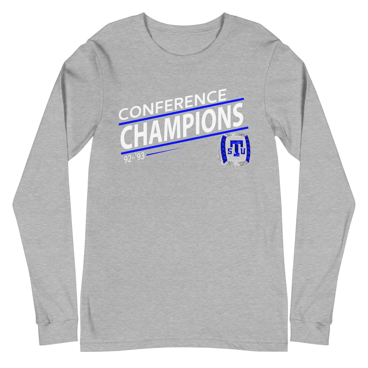 Tennessee State University ’92-’93 Conference Championship Ring Unisex Long Sleeve Tee