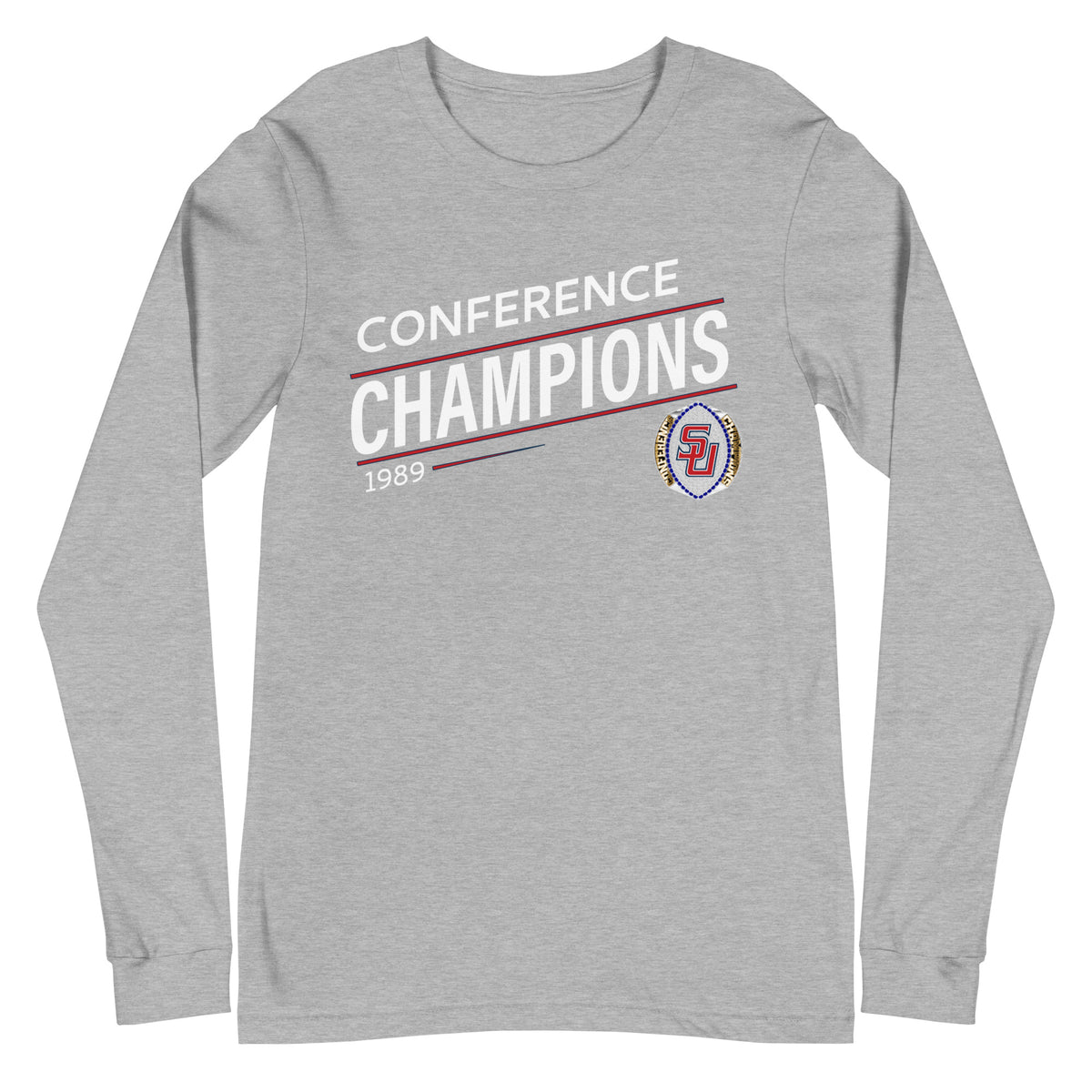 Rodney Stallings 1989 Conference Championship Ring Unisex Long Sleeve Tee