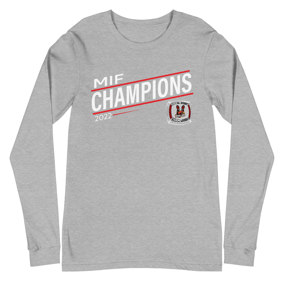 Maryland Eagles 2022 MIF Championship Ring Unisex Long Sleeve Tee