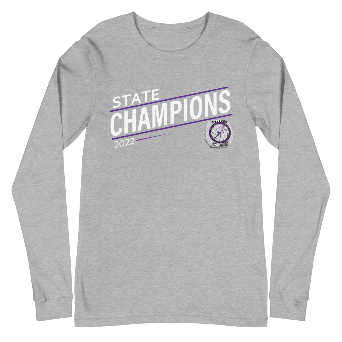 Liberty High School 2022 State Championship Ring Unisex Long Sleeve Tee