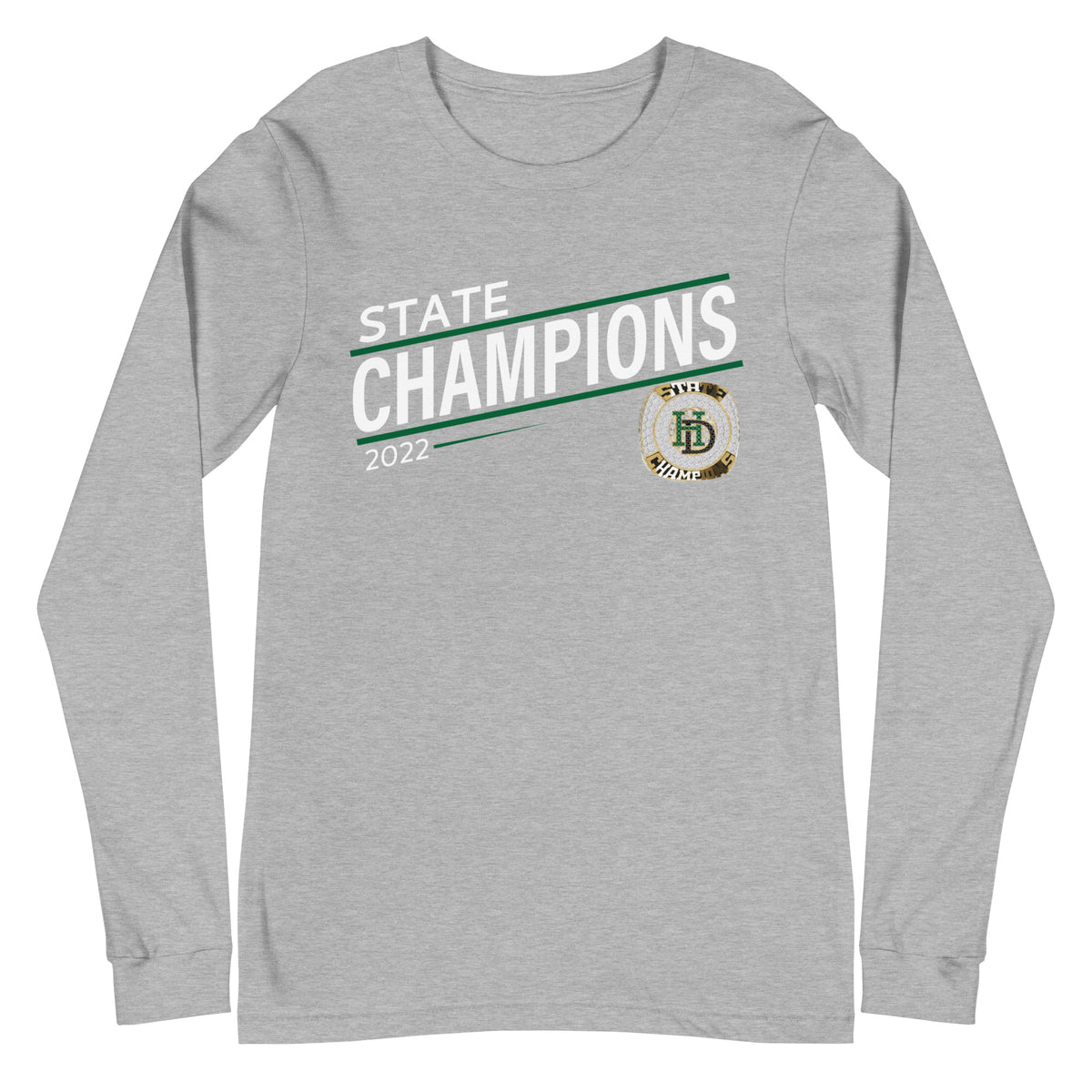 Howells-Dodge 2022 State Championship Ring Unisex Long Sleeve Tee