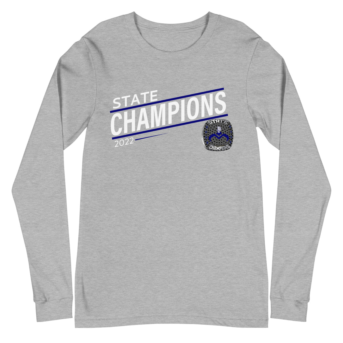 Moanaluau High School 2022 State Championship Ring Unisex Long Sleeve Tee